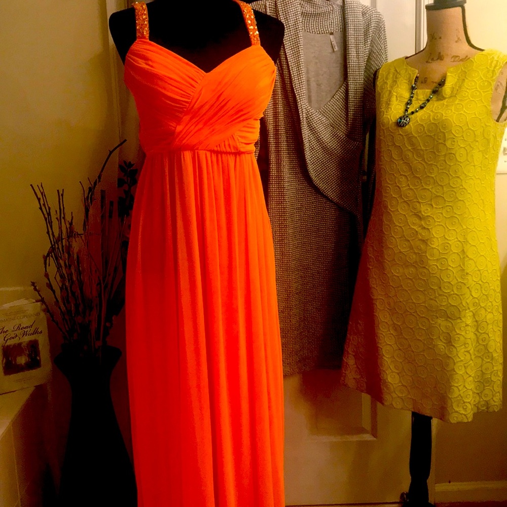 Beautiful Goddess Gown Tangerine 🍊